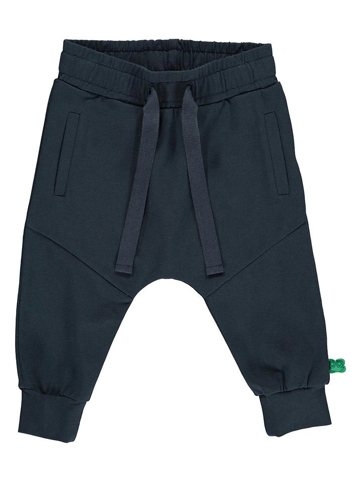 Fred´s World by GREEN COTTON Spodnie dresowe w kolorze granatowym rozmiar: 98