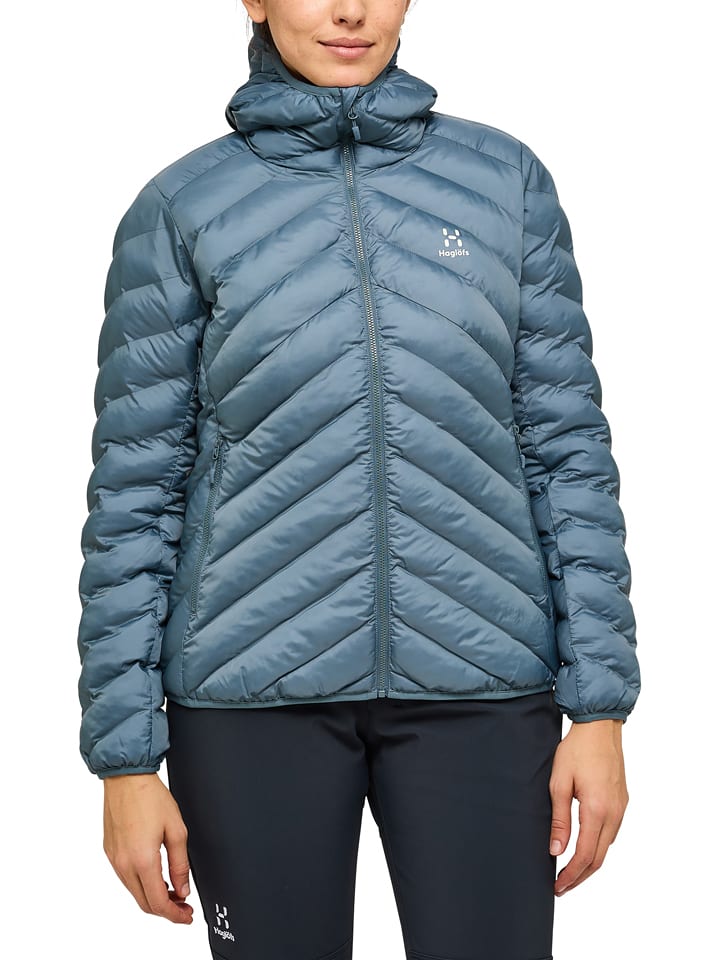 Haglöfs Kurtka pikowana "Särna" w kolorze błękitnym rozmiar: L