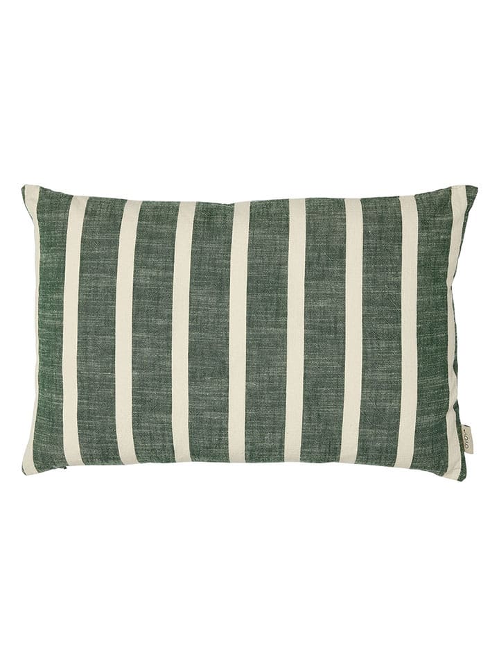 OYOY living design Poszewka "Kara" w kolorze zielonym na poduszkę - 40 x 60 cm rozmiar: onesize
