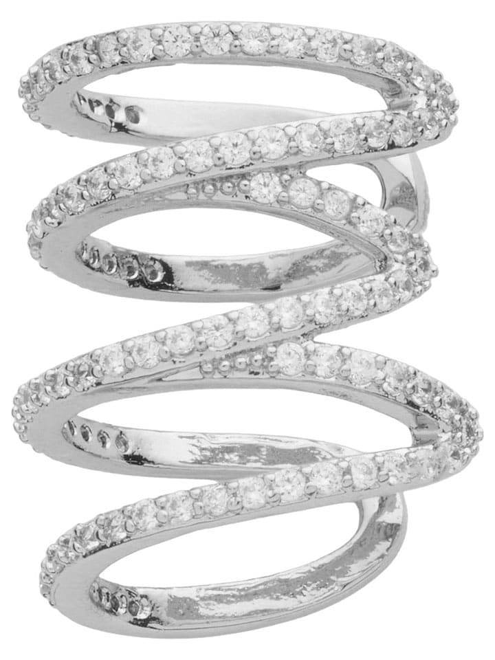 U.S. Polo Assn. Nausznica z kryształami rozmiar: onesize