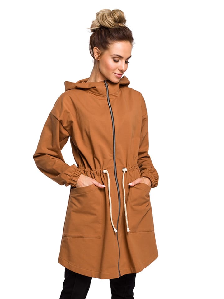 made of emotion Parka w kolorze jasnobrązowym rozmiar: XXL/3XL