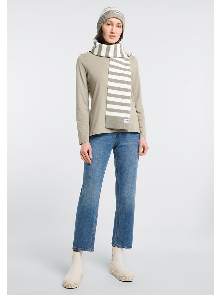 ELBSAND Koszulka "Sanne" w kolorze beżowym rozmiar: XXL