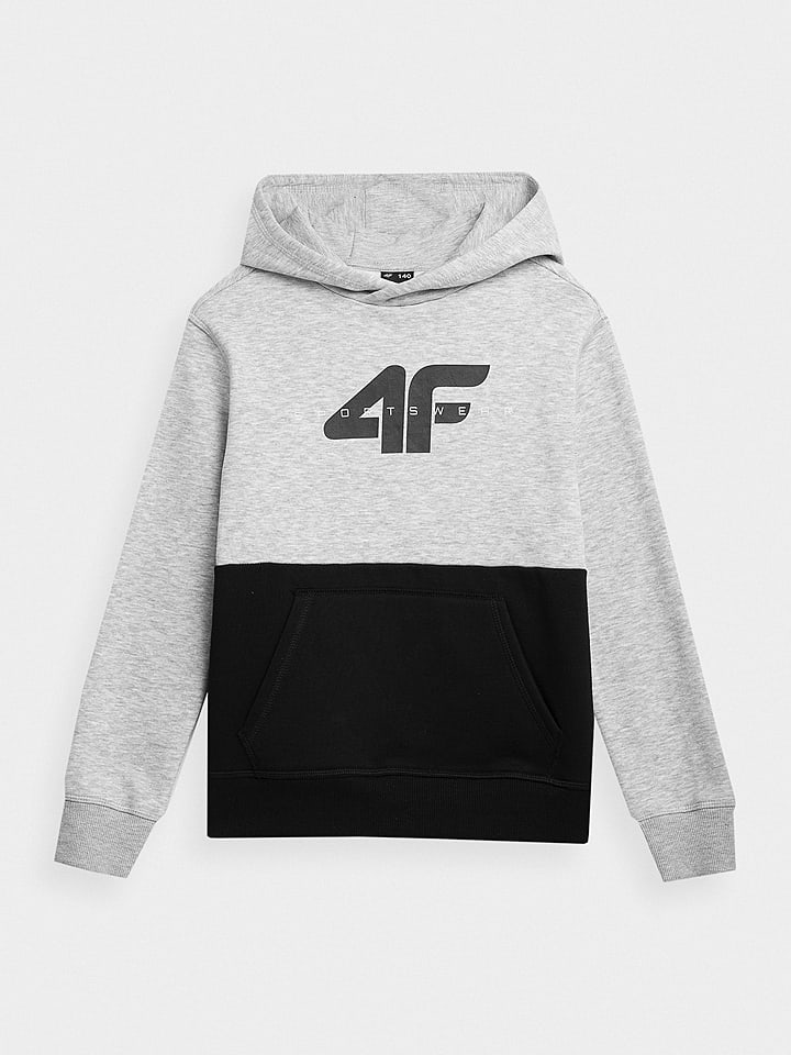 4F Bluza w kolorze szaro-czarnym rozmiar: 164