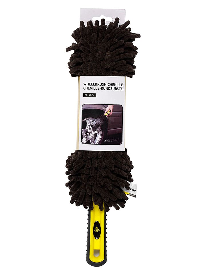 Dunlop Szczotka w kolorze czarno-żółtym do czyszczenia samochodu - dł. 30 cm rozmiar: onesize
