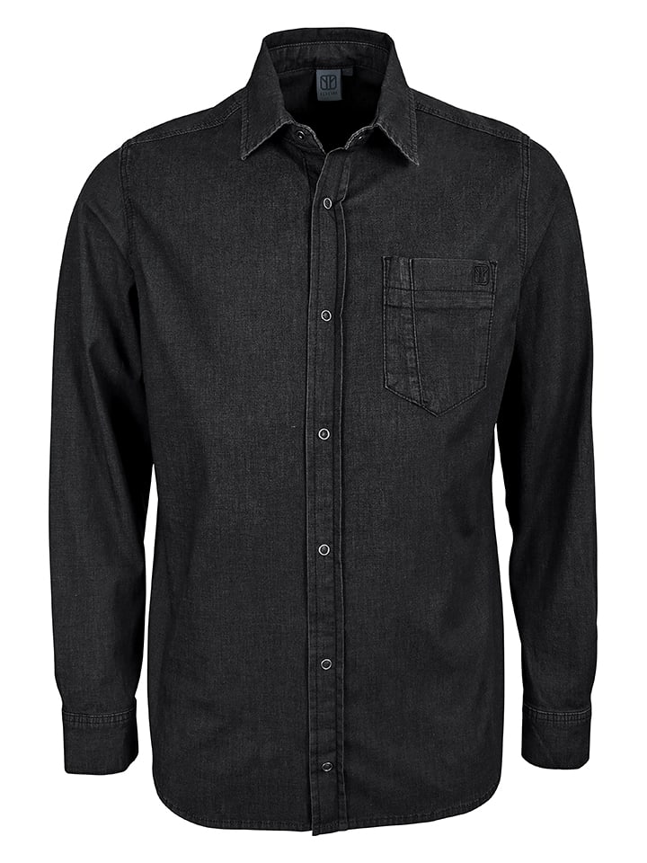 elkline Koszula "Raw" w kolorze czarnym rozmiar: XXL