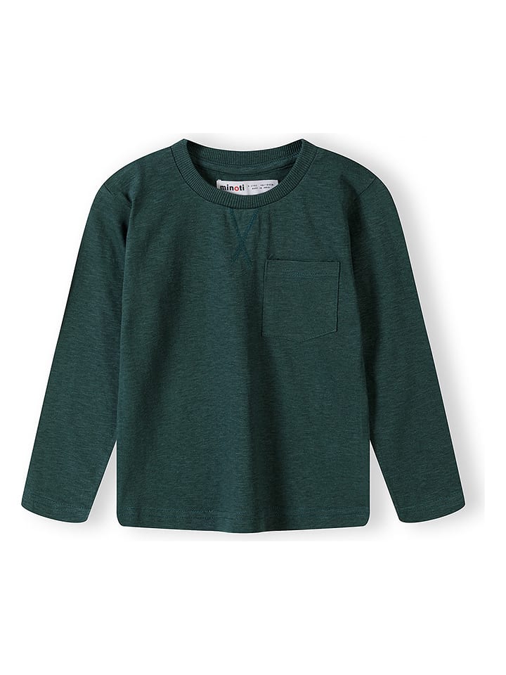 Minoti Koszulka w kolorze ciemnozielonym rozmiar: 116/122