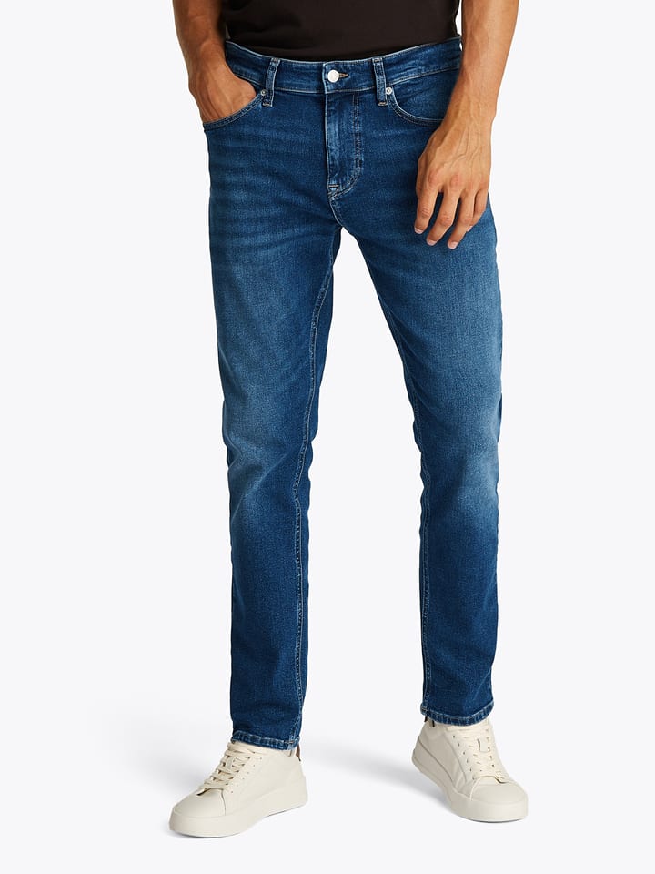 TOMMY JEANS Dżinsy "Austin" - Slim fit - w kolorze granatowym rozmiar: W31/L34