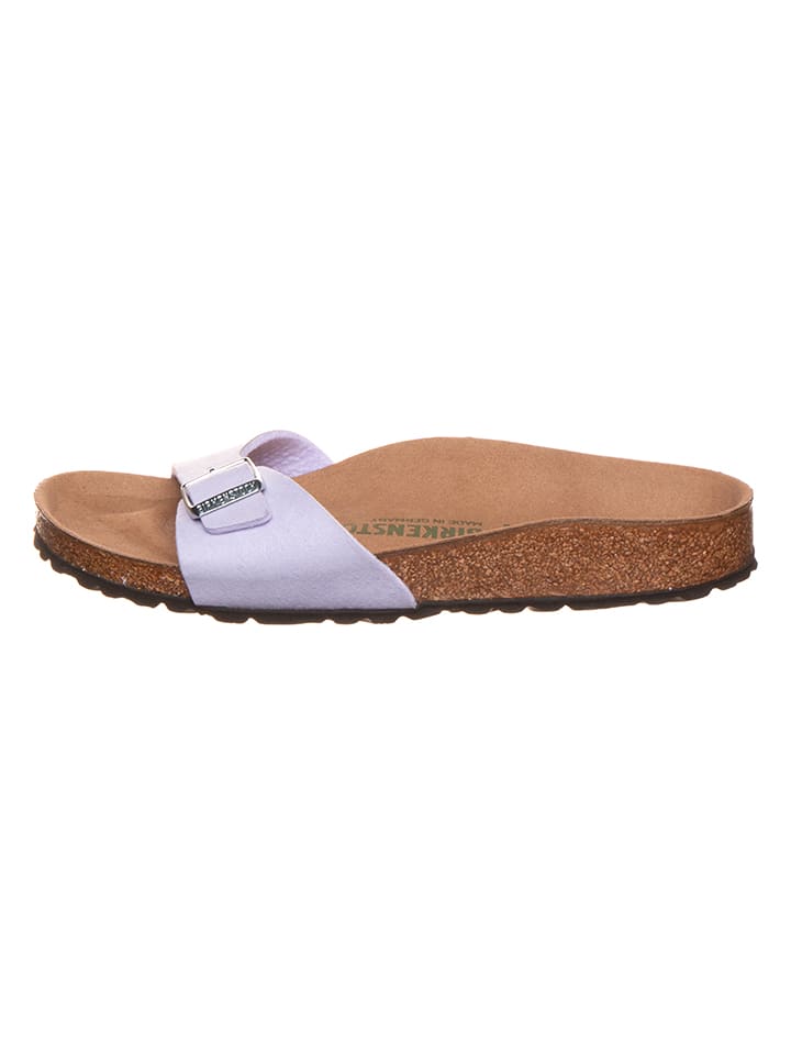 Birkenstock Klapki "Madrit" w kolorze fioletowym rozmiar: 39