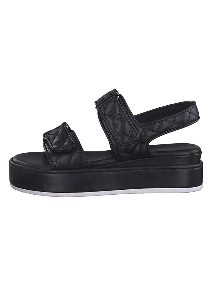 Marco Tozzi Sandały w kolorze czarnym rozmiar: 41