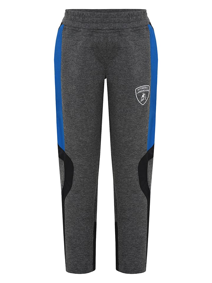 Spodnie dresowe w kolorze antracytowo-niebieskim