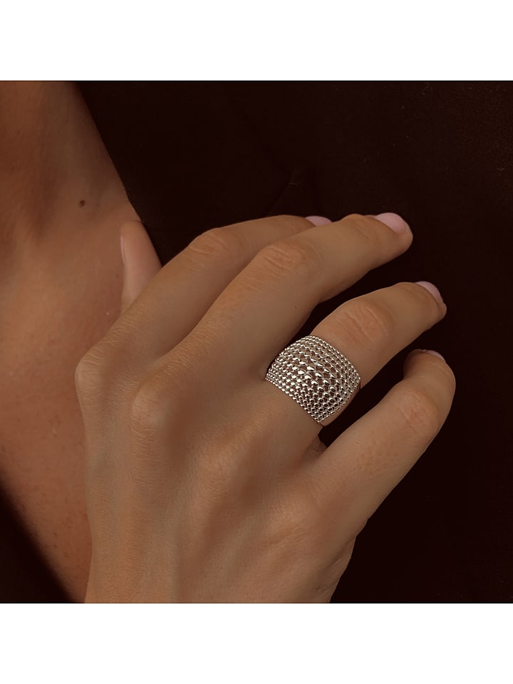 DI GIORGIO Srebrny pierścionek rozmiar: 58