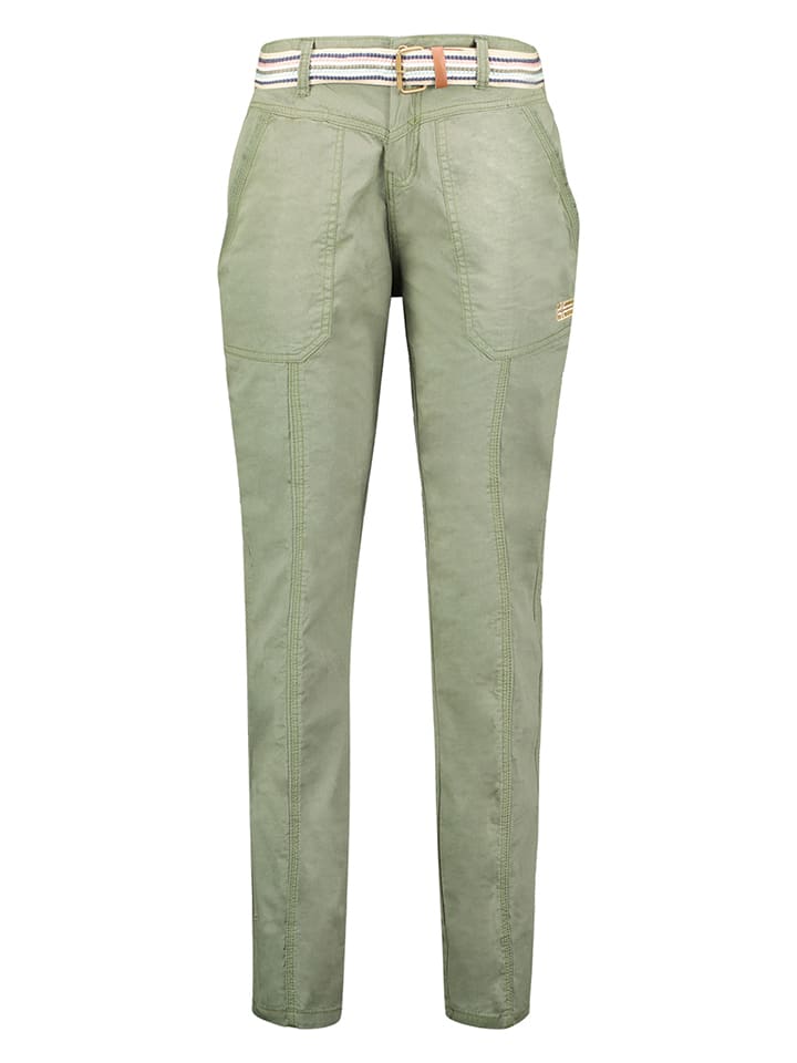 Geographical Norway Spodnie "Prioria" w kolorze khaki rozmiar: M