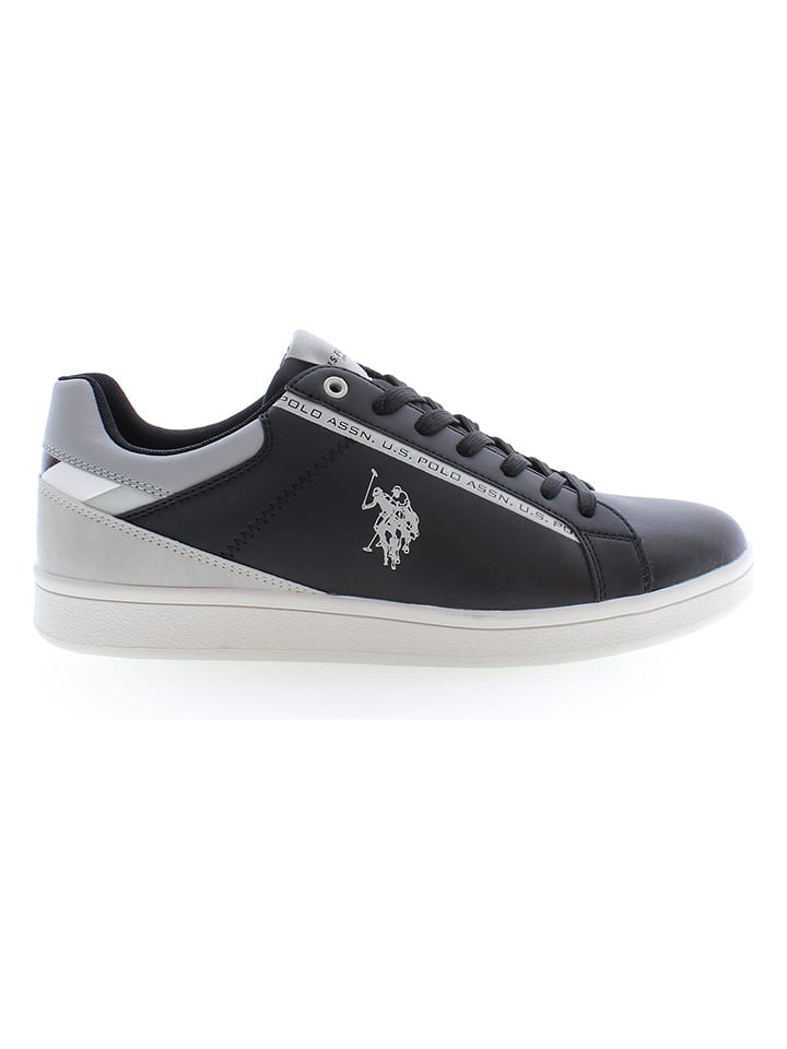 U.S. Polo Assn. Sneakersy "Alcor" w kolorze czarno-szarym rozmiar: 44