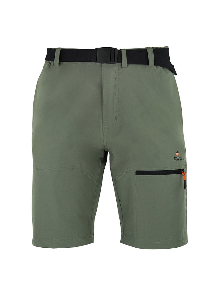 Peak Mountain Szorty funkcyjne "Cajasi" w kolorze khaki rozmiar: L