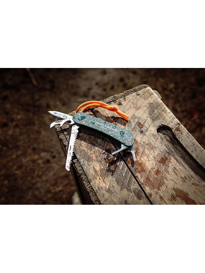 Gentlemen's Hardware Wielofunkcyjne narzędzie przetrwania 9w1 w kolorze zielonym - dł. 10 cm rozmiar: onesize