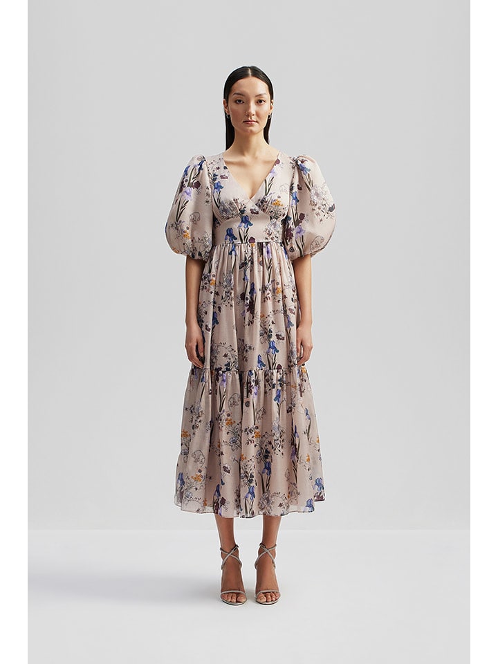 By Malina Sukienka "Freya" w kolorze beżowym rozmiar: L