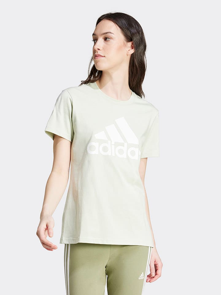adidas Koszulka w kolorze jasnozielonym rozmiar: M