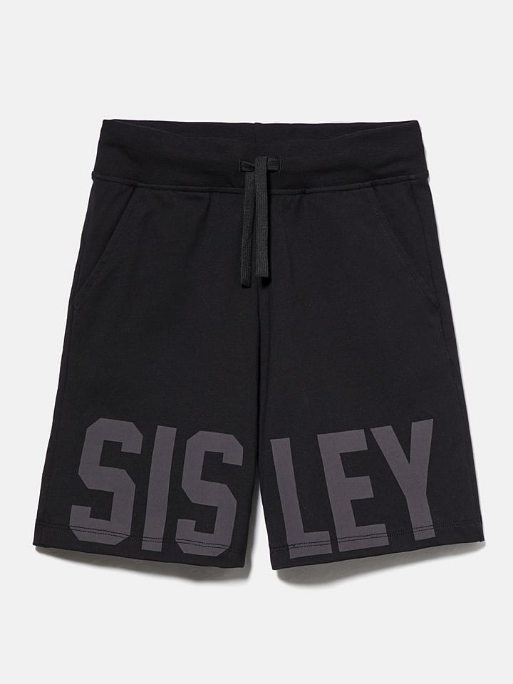 Sisley Bermudy w kolorze czarnym rozmiar: 110