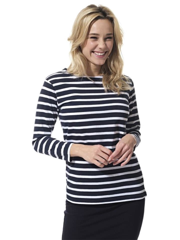 Hublot Mode Marine Koszulka w kolorze granatowo-białym rozmiar: L