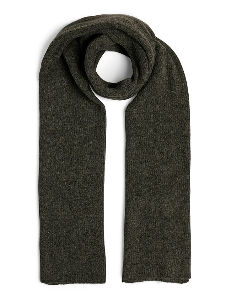 Pieces Szal w kolorze khaki rozmiar: onesize