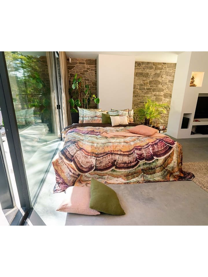 kayori Komplet pościeli lyocellowej "Saseba" ze wzorem rozmiar: 135x200 cm