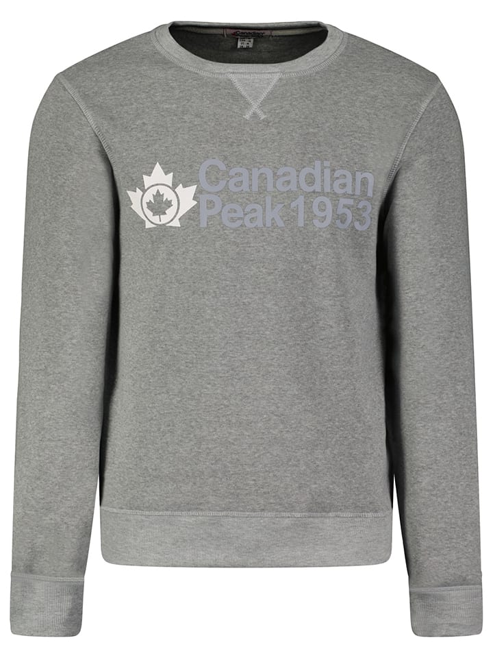 Canadian Peak Bluza "Ganteak" w kolorze szarym rozmiar: XL