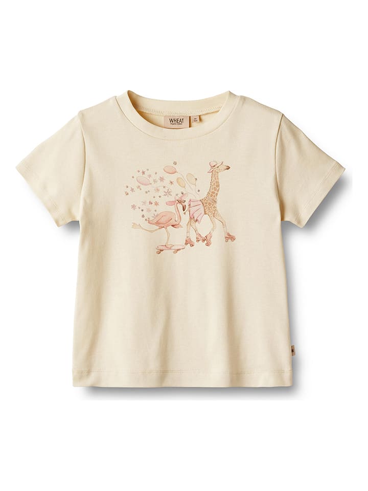 Wheat Koszulka "Tessa" w kolorze kremowym rozmiar: 128