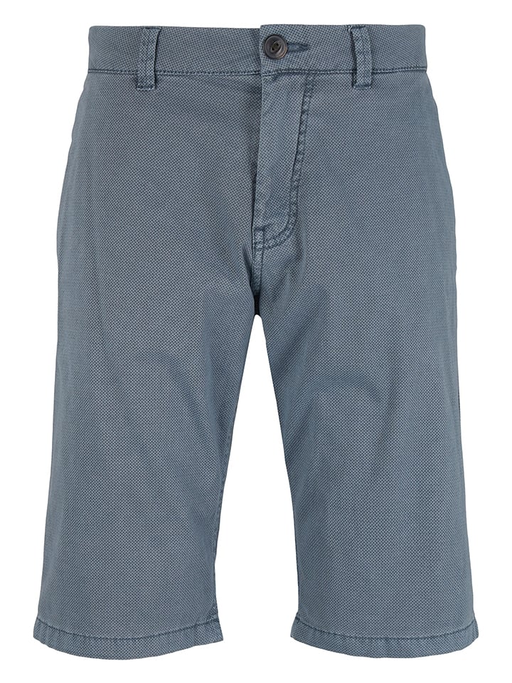 Bermudy w kolorze niebieskim