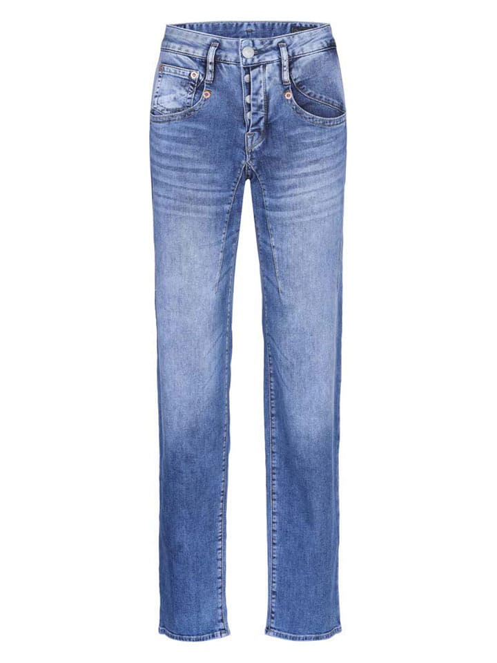 Herrlicher Dżinsy - Boyfriend fit - w kolorze niebieskim rozmiar: W30