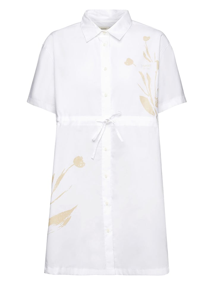 ESPRIT Sukienka w kolorze białym rozmiar: S