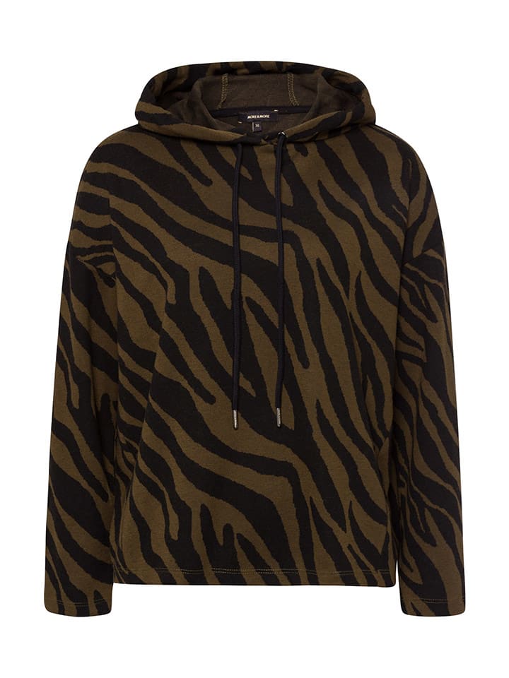 More & More Bluza w kolorze brązowo-czarnym rozmiar: 38