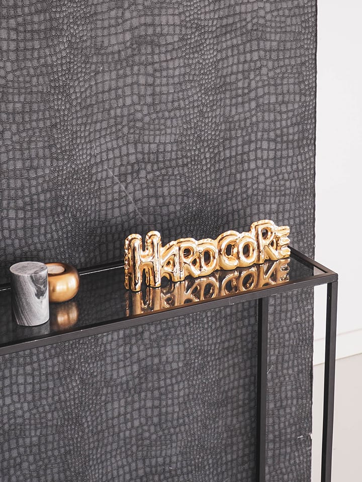 HouseVitamin Dekoracja w kolorze złotym- 33,5 x 10 x 4 cm rozmiar: onesize