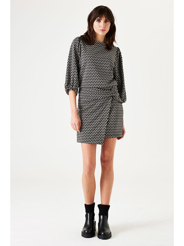 Garcia Spódnica w kolorze beżowo-czarnym rozmiar: S