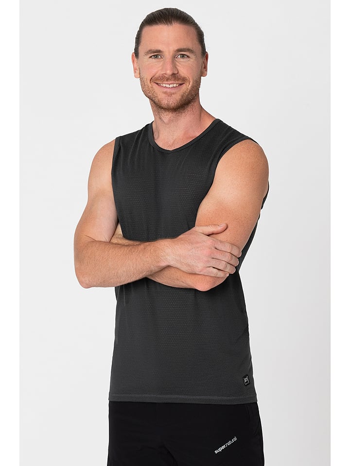 super.natural Podkoszulek funkcyjny "Unstoppable" w kolorze antracytowym rozmiar: S