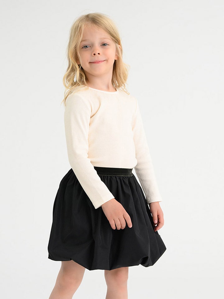 COOL CLUB 2-częściowy zestaw w kolorze kremowo-czarnym rozmiar: 110