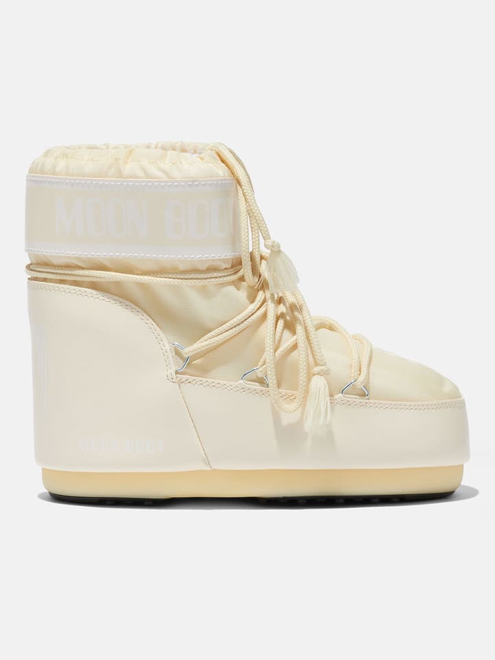 Moon Boot Botki zimowe "Icon" w kolorze kremowym rozmiar: 39-41