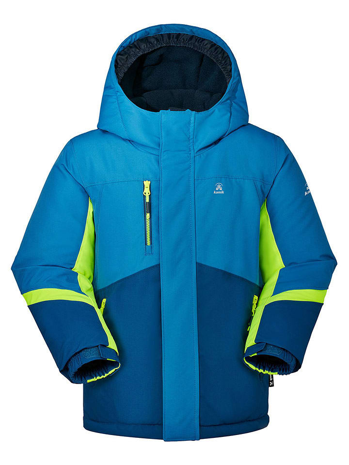 Kamik Kurtka narciarska "Damien" w kolorze niebiesko-granatowym rozmiar: 122