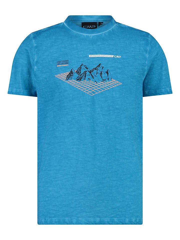 CMP Koszulka w kolorze niebieskim rozmiar: 110