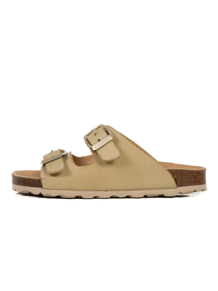 BABUNKERS Family Klapki w kolorze beżowym rozmiar: 33