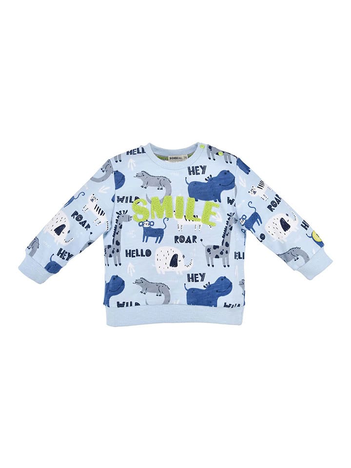 Bondi Bluza "Hippoallover" w kolorze błękitnym rozmiar: 68