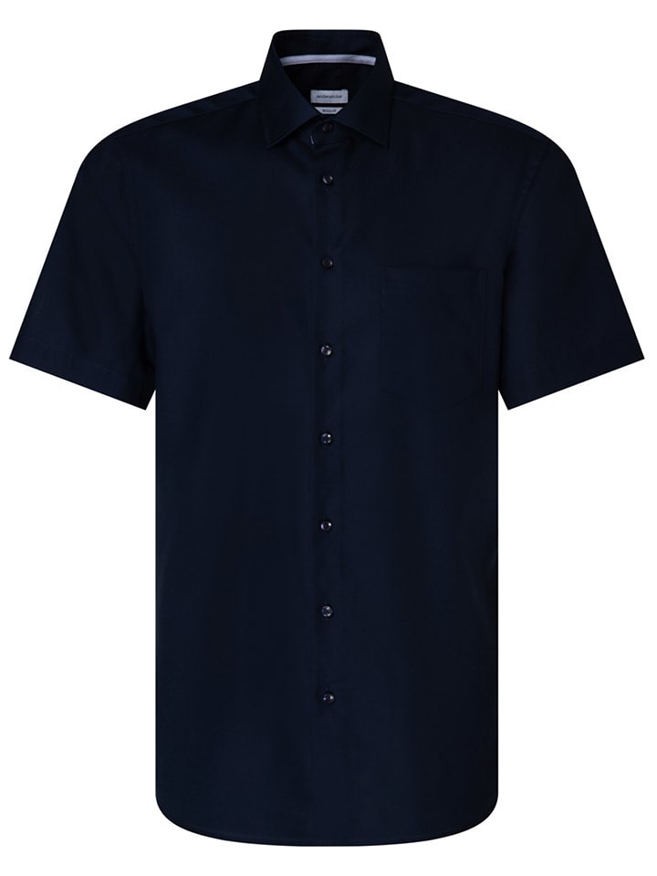 Koszula - Regular fit - w kolorze granatowym
