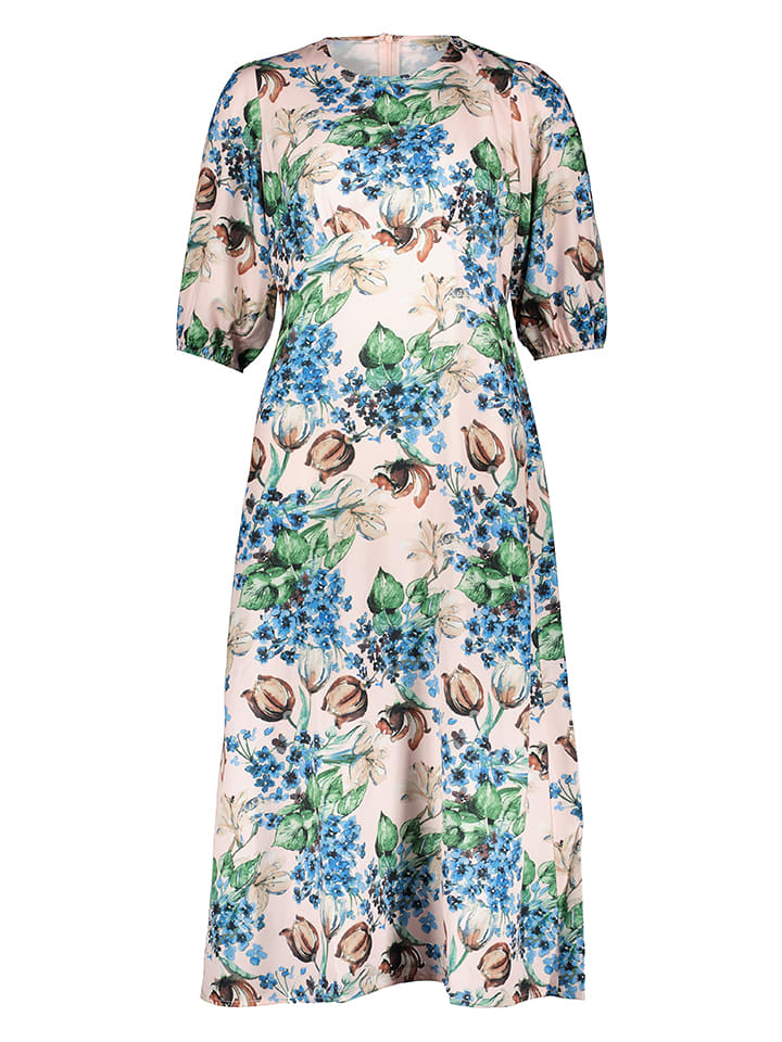 Herrlicher Sukienka w kolorze zielono-jasnoróżowo-błękitnym rozmiar: XS