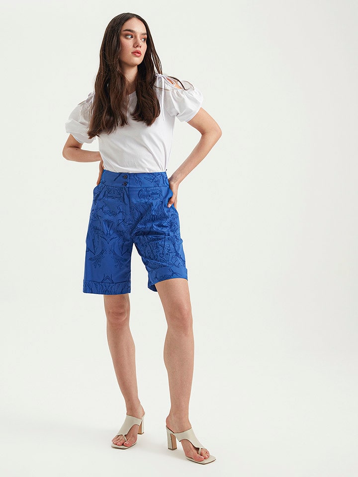 BGN Szorty w kolorze niebieskim rozmiar: 38