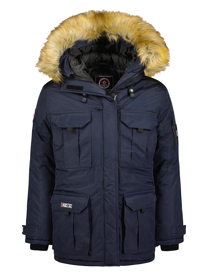 Canadian Peak Parka w kolorze granatowym rozmiar: XXL