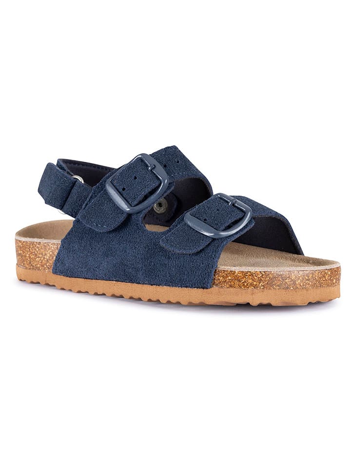 Trespass Skórzane sandały "Chiron" w kolorze granatowym rozmiar: 35