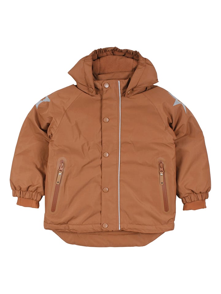 Kurtka funkcyjna w kolorze jasnobrązowym