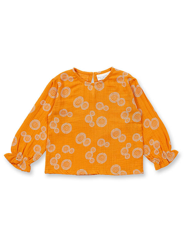 Sense Organics Bluzka "Loba" w kolorze pomarańczowym rozmiar: 116