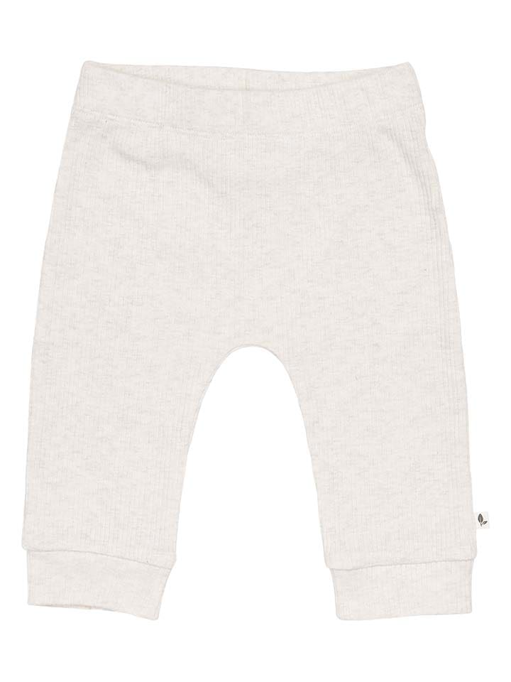 Little Dutch Legginsy w kolorze kremowym rozmiar: 68