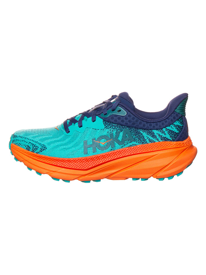 HOKA ONE ONE Buty "Challenger ATR 7" w kolorze turkusowym ze wzorem do biegania rozmiar: 41 1/3