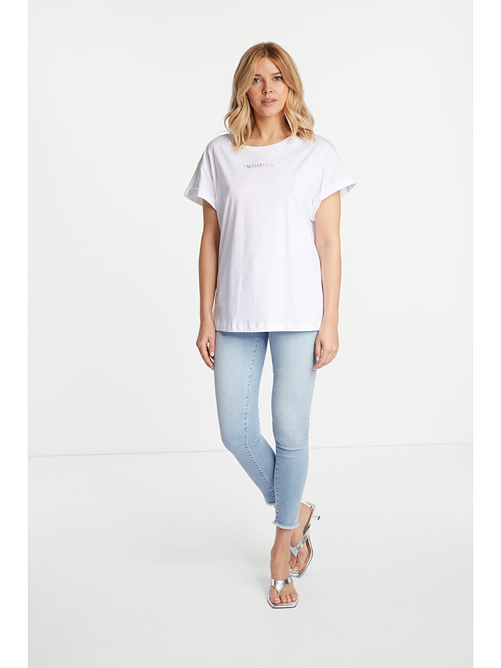 Rich & Royal Koszulka w kolorze białym rozmiar: L